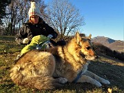 70 Dai Prati Parini ben imbacuccati per scendere in ombra a Cler 